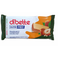 Olcsó Dibette mogyorós ízű krémmel töltött mártatlan ostyaszelet, fruktózzal gluténmentes 50 g