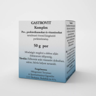 Olcsó Gastrovit komplex pre-, probiotikumokat és vitaminokat tartalmazó étrend-kiegészítő por 50 g