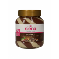 Olcsó Siena duo mix kakaós mogyorós tejkrém édesítőszerrel 400 g